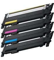 Hementoner Samsung Clp-365W Mavi Toner Muadil Yazıcı Kartuş