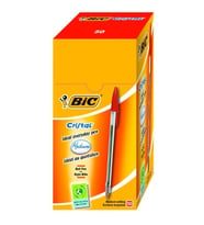Bic Cristal Medium Kırmızı Tükenmez Kalem (50 li Kutu)