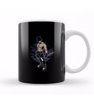 Abraham Lincoln Tattoo Work Belt Kupa Bardak Porselen