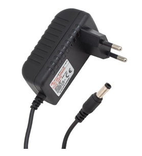 Ayt Powermaster PM-4479 12 Volt 0.5 Amper Plastik Kasa Priz Tipi Adaptör 5.5 2.5 Uç