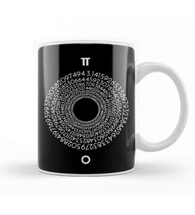 Maths And Science Pi Hole Kupa Bardak Porselen