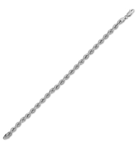 Burgu Zincir Gümüş Bileklik (Silver)