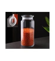 CAM KAPAKLI SLİKONLU KAVANOZ 1.100ML