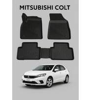 Mitsubishi Colt 2023+ Uyumlu 3D Havuzlu Oto Paspas  Koku Yapmaz Kaymaz Kauçuk