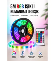 5m Rgb Işıklı Her Ortama Uygun Led Işık