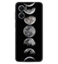 Xiaomi Redmi Note 11E Kılıf Resimli Desenli Baskılı Silikon Great Moons 1354