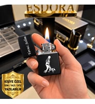 Kişiye Özel Zippo Çakmak İsim Yazılı Hediyelik Çakmak Sevgiliye Babaya Erkek Hediye