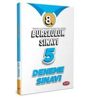 Data 8.Sınıf Bursluluk Sınavı Deneme Sınavı 5Li