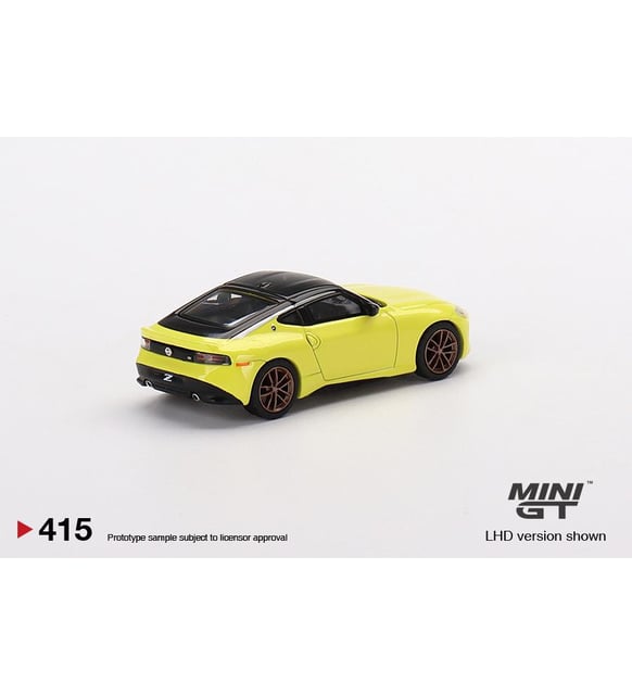 Mini GT Nissan Z Proto Spec 2023 Ikazuchi Yellow - 415