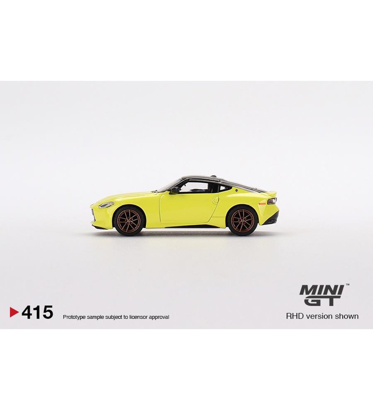 Mini GT Nissan Z Proto Spec 2023 Ikazuchi Yellow - 415