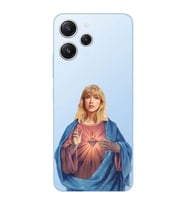 Xiaomi REDMI 12 Uyumlu Taylor Swift Desenli Şeffaf Telefon Kılıfı