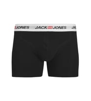 Jack & Jones JACCORP Old Logo Trunks 3 Pack Erkek Boxer 3'lü Paket - Konforlu ve Şık (Siyah)