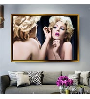 Altın Çerçeveli dekoratif tablo l1526 (Gold)
