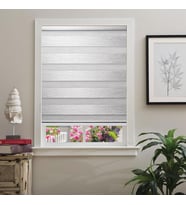 Hazır Hasır Bambu Zebra Stor Perde Gri 180x200cm