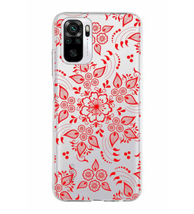 Xiaomi Redmi Note 10 Uyumlu Kapak Nostalji Desen Tasarımlı Şeffaf Silikon Kılıf