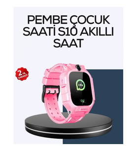 Mey İthalat® S10 Akıllı Çocuk Saati Çift Yönlü Konuşma ve SOS Fonksiyonu