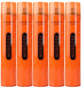 Morfose Saç Spreyi 400ML Ultra Sert (Turuncu) (5 Li Set)