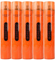 Morfose Saç Spreyi 400ML Ultra Sert (Turuncu) (5 Li Set)