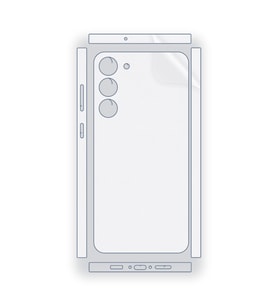SChitec SAMSUNG Galaxy S23+ Uyumlu Fullbody Arka Kaplama Hidrojel Koruyucu Film