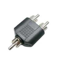 1 RCA ERKEK - 2 RCA ERKEK ÇEVİRİCİ JACK