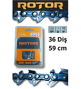 ROTOR Motorlu Testere Zinciri 3/25 1.5 36 Diş