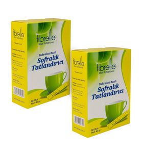Fibrelle Ultra Plus Tatlandırıcı 0,5 gr 80 adet Kutu 2 adet