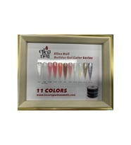 GLITTER BUILDER GEL 30 MG S04-35 GÜMÜŞ SİMLİ