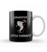 Cute Grandpa s Little Tornado Kids Kupa Bardak Porselen