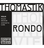 Thomastik RO100 Rondo 4/4 Set Keman Teli Sentetik Çekirdek, Modern Çalgılar İçin Optimize Edilmiş Zengin ve Derin Ton
