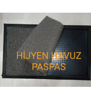hijyen paspas, dezenfektan paspas, havuzlu paspas 50*80 (Siyah)