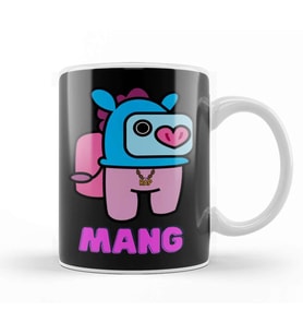 Bts Among Us Bt21 Mang Kupa Bardak Porselen