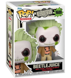Funko Pop! Filmler: Beetlejuice Beetlejuice - Chase Ile Beetlejuice (Stiller Değişebilir) (Krem)