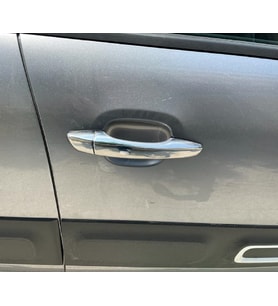 Citroen C3 Krom Kapı Kolu 4 Kapı 2017> Paslanmaz Çelik