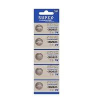 Supex Cr2025 3V Lityum 5Li Blister Pil