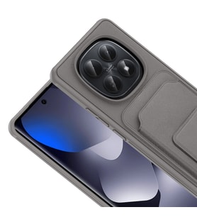 Redmi Note 15 4G Kılıf Kartlıklı ve Deri Dokulu Şık ApexWallet Premium Kapak RYC/Bikart