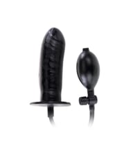 Lilitu Shop Şişebilen Pompalı siyahi Penis  Tıkaç
