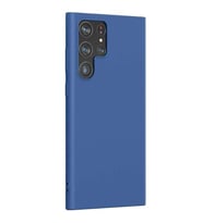 Vendas Samsung S22 Ultra Uyumlu Fora Serisi Yumuşak Rubber Silikon Kılıf (Lacivert)