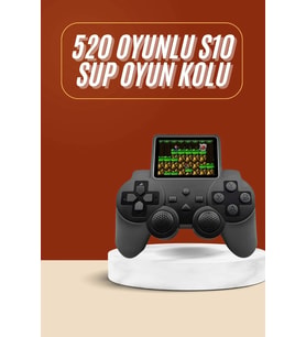 Yeni Nesil Mini Atari 520 Retro Oyunlu S10 El Atarisi Video Oyun Konsolu