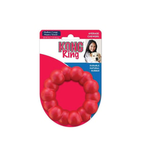 Kong Ring Köpekler için Yüzük Şeklinde Çok Amaçlı Isırma Oyuncağı M/L