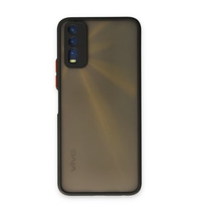 Vivo Y11s Kılıf Montreal Silikon Kapak - Siyah