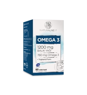 Naturalnest Omega 3 60 Kapsül