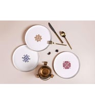 Porland Arabesque 6 lı Pasta Takımı 21 cm 04ALM007078