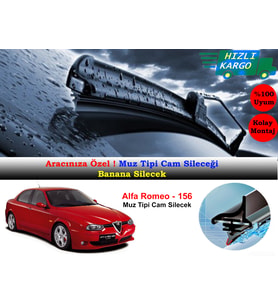 Alfa Romeo 156 Muz Silecek Takımı
