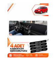 VOLKSWAGEN POLO DÜRBÜN (2001-2009) Uyumlu Ön Torpido Koruma Kılıfı Halısı - Siyah