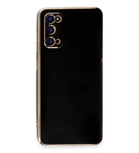 Durukar® Samsung Galaxy S20 Kılıf Volet Silikon - Siyah