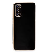 Durukar® Samsung Galaxy S20 Kılıf Volet Silikon - Siyah