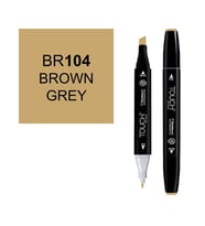 Touch Twin Marker 104 Brown Grey