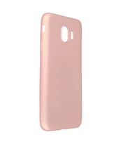 Samsung Galaxy J4 Kılıf First Silikon - Rose Gold