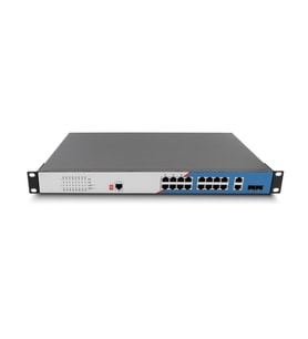 LONGLINE LNGIGF18GT-16POE 16×1000BASE-T POE PORT+UPLINK 2×1000BASE-X SFP SLOT+2 ×1000BASE-T ENDÜSTRIYEL TIP ANAHTAR