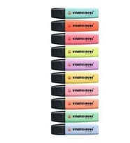 Stabilo Boss Original Pastel 10 Renk Fosforlu Kalem Seti